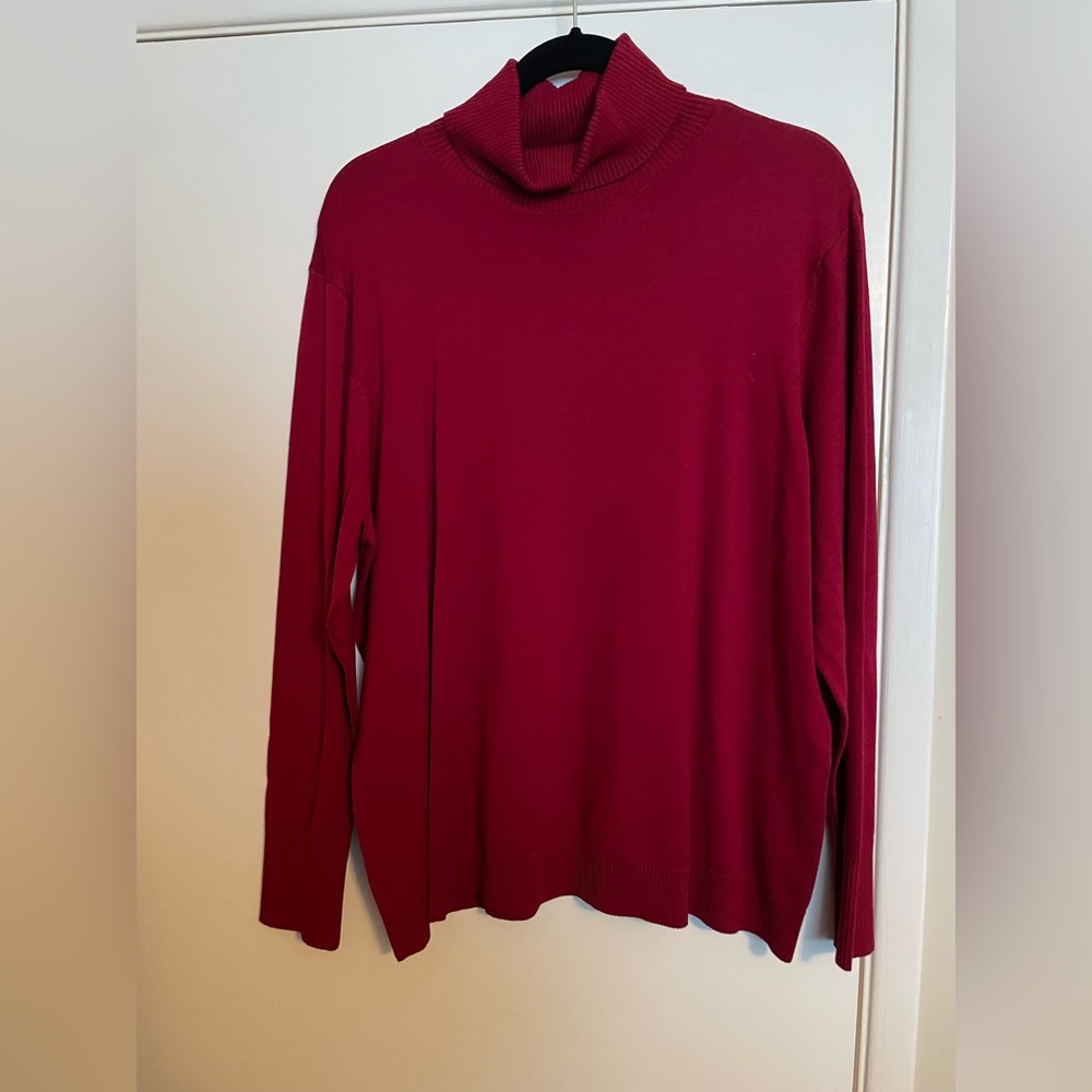 August Silk Burgundy Knit Top